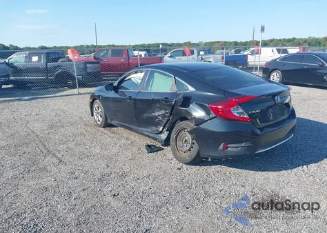 2019 Honda Civic Lx из США, поврежденный, VIN 2HGFC2F63KH573032